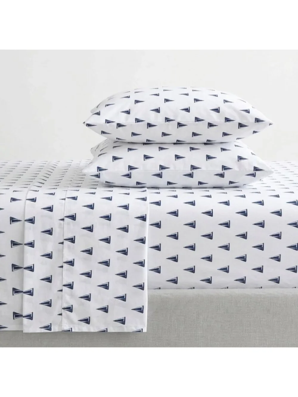 Soft Full Cotton Percale Sheet Set with Matching Pillowcases - Cozy Bedding